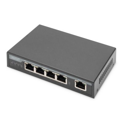 8. Digitus 4-Port-Gigabit-4PPoE-Extender, 802.3at, 60 W