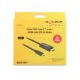 3. DeLOCK 85291 2m USB Typ-C HDMI-Kabeladapter Schwarz