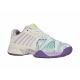 5. K-Swiss Express Light 3 Padel Damen Sneakers Weiß/Lila (98900-182-M)