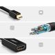 4. Ugreen MD112 10461 Mini DisplayPort (männlich) / HDMI (weiblich) FHD 1080p-Adapter – Schwarz
