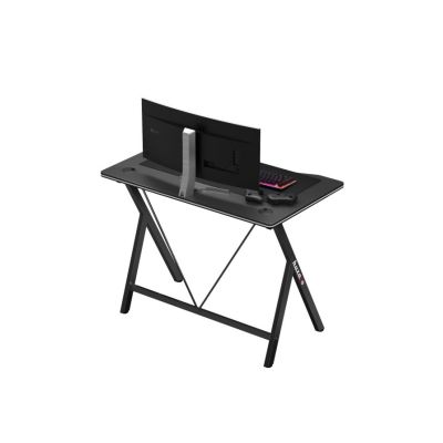21. Huzaro Hero 1.4 Schwarzer Gaming-Schreibtisch