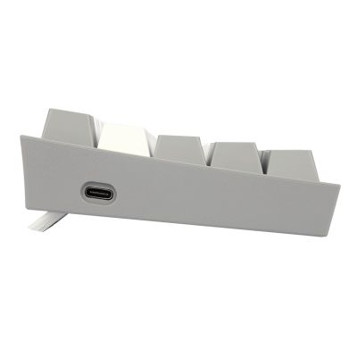 10. REDRAGON K617-RGB Fizz RGB Weiß/Grau USB-Tastatur Grau, Weiß