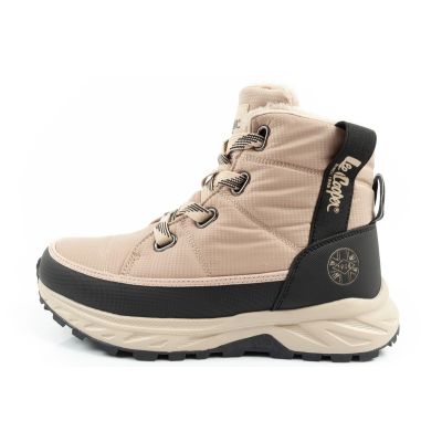 2. Lee Cooper Damen Winter Wanderschuhe, isoliert, Beige, Schwarz