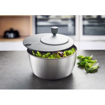 2. GEFU ROTARE G-28180 Salatschleuder aus Stahl