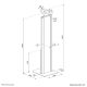 12. Neomounts FL15-628BL1 Tablet-Ersatzteil/Zubehör Tablet-Ständer