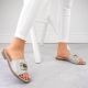 10. S.Barski W OLI262B silberne Zirkonium-Flip-Flops