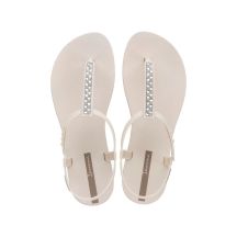 Ipanema Sandal Class Damen-Flip-Flop-Sandalen in Beige mit Strasssteinen