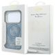 8. Guess Ring Stand 360 4G Classic Logo MagSafe Hülle für iPhone 18 Pro / 17 Pro - Blau