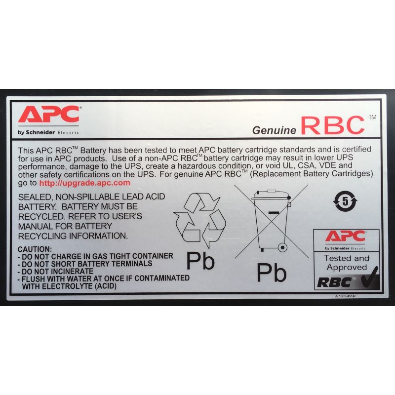4. APC Ersatzbatteriekartusche Nr. 43