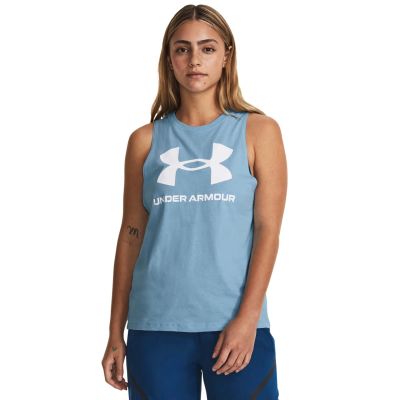 Damen-Tanktop UA LIVE SPORTSTYLE GRAPHIC TANK 1356297-490
