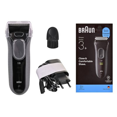4. Braun Serie 3 3000S Folienrasierer Grau