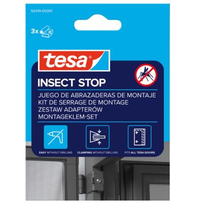 4. TESA 55419-01-00 Türstopper Anthrazit Aluminium
