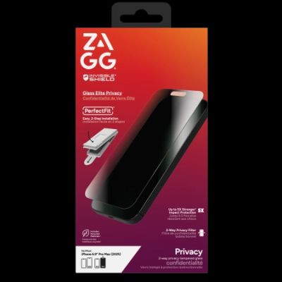 ZAGG Invisibleshield Glass Elite Privacy Glass für iPhone 17 Pro Max