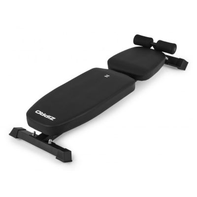 12. ZIPRO JACKED Power/Basic Stand Verstellbare Rückenlehne Verstellbarer Sitz Fitnessgerät, Heimtrainer Schwarz