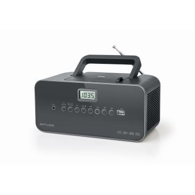 Muse M-28 DG Tragbarer CD-Player Schwarz