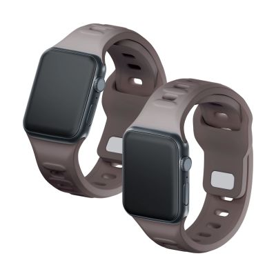 14. 3mk Silikon- Watch für Apple Watch 38/40/41 mm – Dunkelgrau