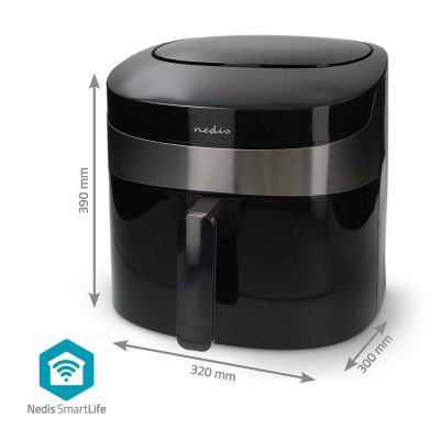 8. Nedis SmartLife 7,2l KAAF180BKW Heißluftfritteuse