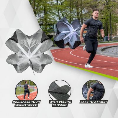 2. VIRTUFIT SPEED PARACHUTE PRO - TRAGETASCHE INKLUSIVE