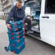 4. Bosch L-BOXX 136 Professional Blau, Rot Acrylnitril-Butadien-Styrol (ABS)