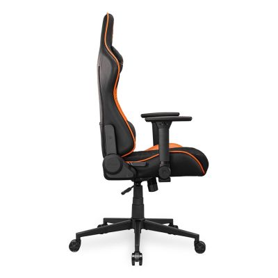 5. COUGAR CGR-A2F Universal-Gaming-Stuhl, gepolsterter Sitz, Schwarz, Orange