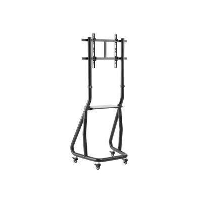 4. Flachbildschirm-/Videokonferenzwagen – Besonders robust – Abschließbar – Kunststoff, Edelstahl, Aluminium – Bildschirmgröße: 94–203 cm (37–80 Zoll)