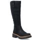 2. Damen-Komfortstiefel in Schwarz Rieker 72656-00