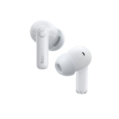 3. Baseus Bass BP1 True Wireless Stereo (TWS) In-Ear Bluetooth-Headset für Anrufe und Musik, Weiß