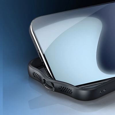 8. Dux Ducis Aimo Mag Case mit Magnetring und Ständer für iPhone 17 Pro – Schwarz