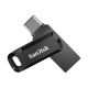 USB-Stick SanDisk Ultra Dual GO SDDDC3-032G-G46 (32 GB; USB 3.0, USB-C; schwarz)