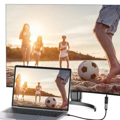 2. Ugreen MM137 40363 DisplayPort (Stecker) auf HDMI (Buchse) 4K/1080p-Adapter – Schwarz