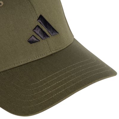 3. adidas Baseballkappe mit neuem Logo, Olivgrün, JP0395