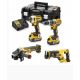 18V Kombi-Werkzeugset, 4-teilig DCK440P2T DEWALT