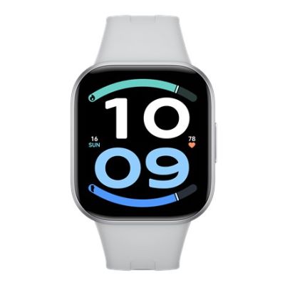 2. Xiaomi Redmi Watch 6 Active 4,7 cm (1,85") AMOLED-Display, 46 mm Durchmesser, digitaler Touchscreen (390 x 450 px), Weiß, GPS