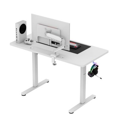 4. Huzaro Hero 8.1 Weißer Gaming-Schreibtisch