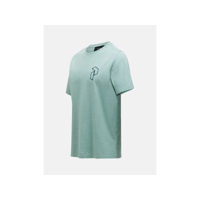 3. PEAK PERFORMANCE M Original Grafik-T-Shirt, grün