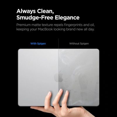 7. Spigen AirSkin Hülle für MacBook Pro 16" 2021 / 2023 / 2024 / 2025 / 2026 - Transparent Matt