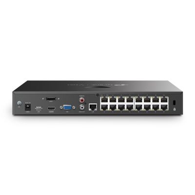 3. TP-Link VIGI NVR2016H-16P Netzwerk-Videorekorder (NVR) Schwarz