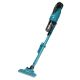 Makita DCL286FRF Akku-Stielstaubsauger/Elektrobürste 2-in-1, beutellos, 0,25 l, 100 W, Schwarz/Blau, 3 Ah