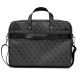 3. Guess Saffiano 4G Triangle Logo Tasche für einen 16'' Laptop – Schwarz