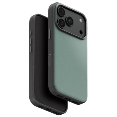 Uniq Lyden DS Magclick Ladehülle für iPhone 18 Pro / 17 Pro – Grün