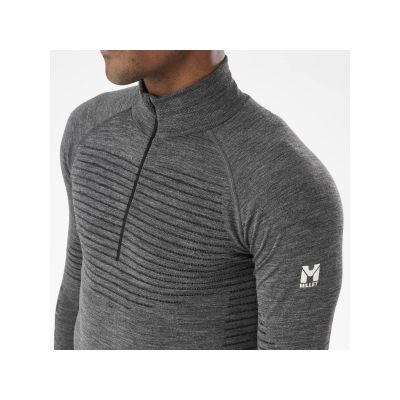 7. MILLET M Drynamic Warm 44958 Zip graphit Unterwäsche