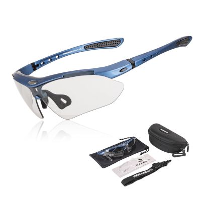 Rockbros photochrome Sportbrille 0089 blau