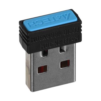 4. A4TECH G3-280N Funkmaus (glänzend grau)