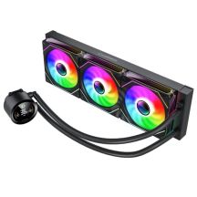 GameMax ICEBURG 360 DIGITAL BK Computer-Kühlsystem Prozessor All-in-One Flüssigkeitskühler 12 cm Schwarz 1 Stück.
