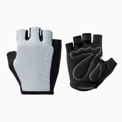 Wozinsky WRR-02XL Fahrradhandschuhe, Größe XL – Grau