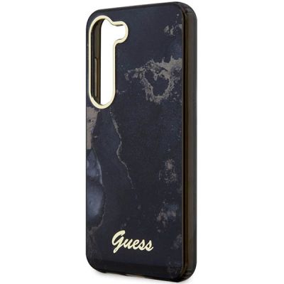 6. Guess GUHCS23SHTMRSK S23 S911 schwarz/schwarzer Hartschalenkoffer Golden Marble Collection