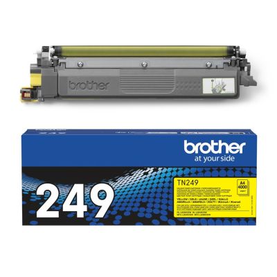 3. Brother TN-249Y Tonerkartusche, 1 Stück, Original, Gelb