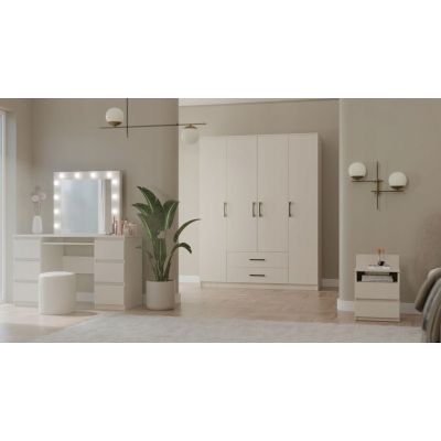8. ROMANA KLEIDERSCHRANK 160X205 KASCHMIR OHNE SPIEGEL-SET