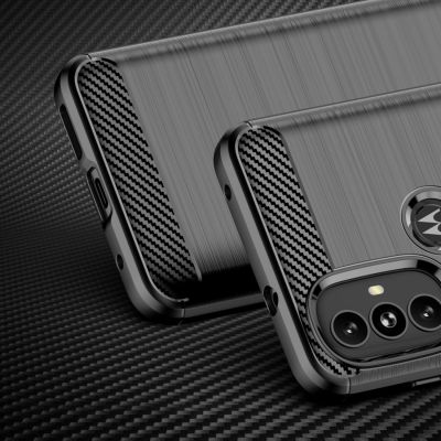 2. Carbon Case Flexible Hülle Motorola Moto G Power 2022 schwarz