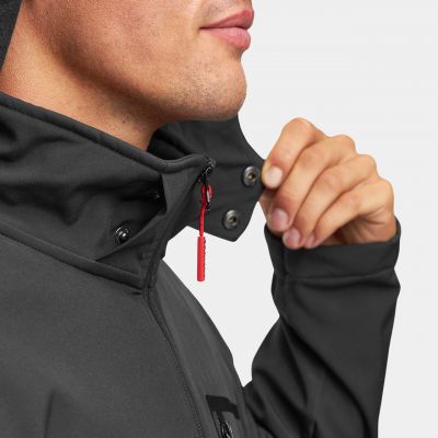 16. Alpinus Stenshuvud Softshelljacke schwarz BR43371